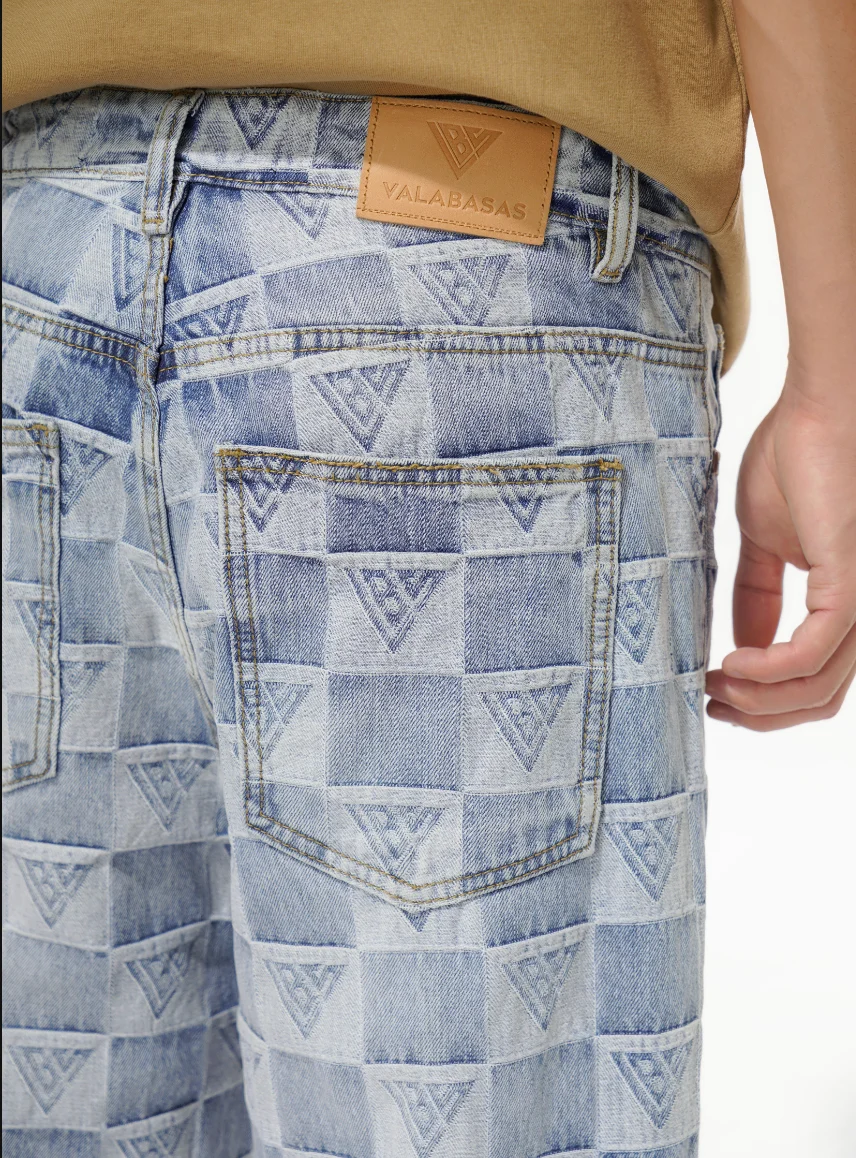 All Over Baggy Fit - Light Blue Wash - Image 5