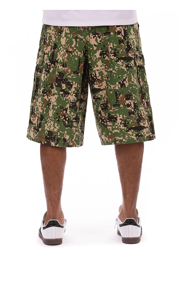 BB Camo Cargo Shorts - Sesame - Image 4