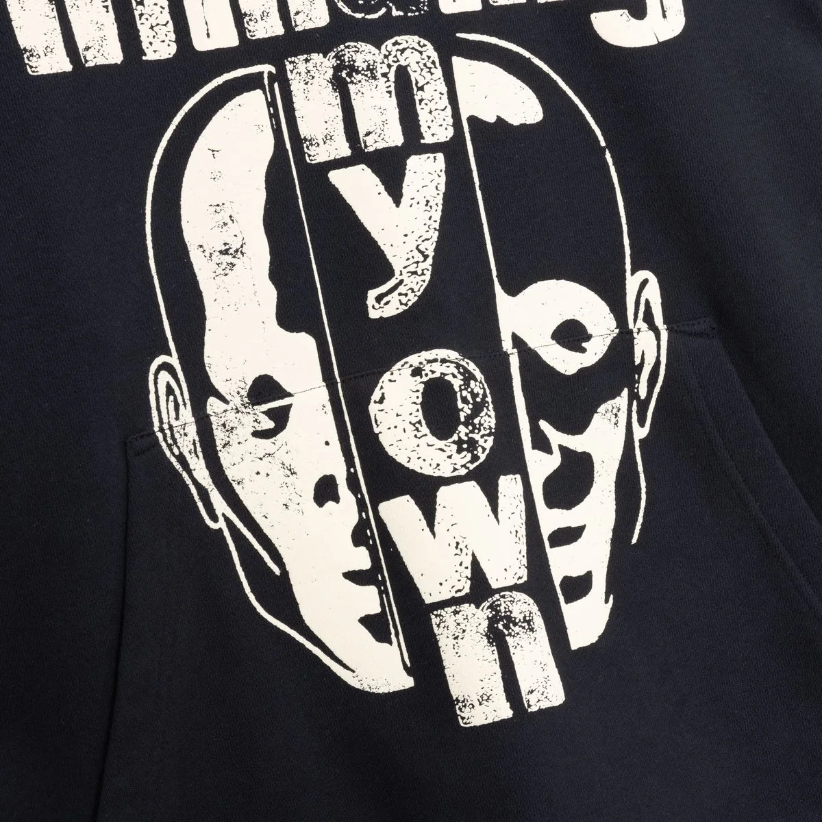 Better at Minding My Own Hoodie - Black - Image 3