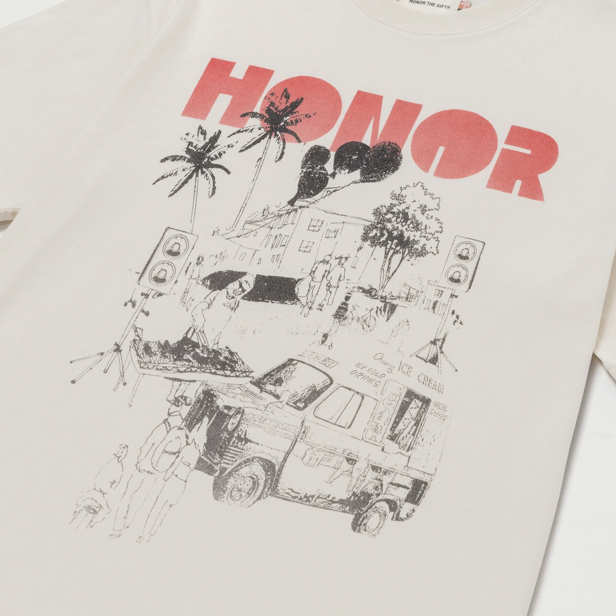 Block Party T-Shirt - Bone - Image 3