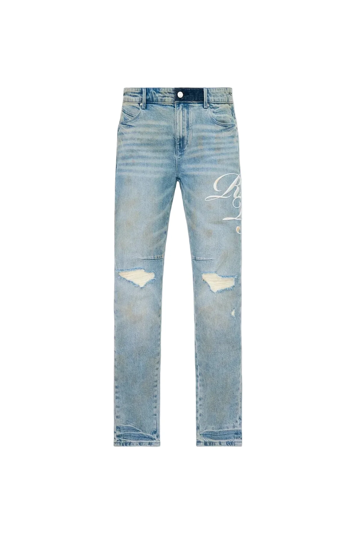 Bryant Skinny Jean - Ciel Fade Cursive
