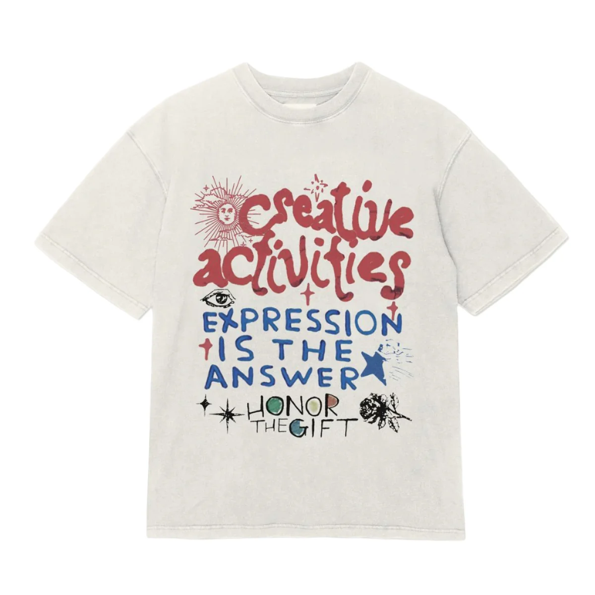 Creative Activities T-Shirt - Bone