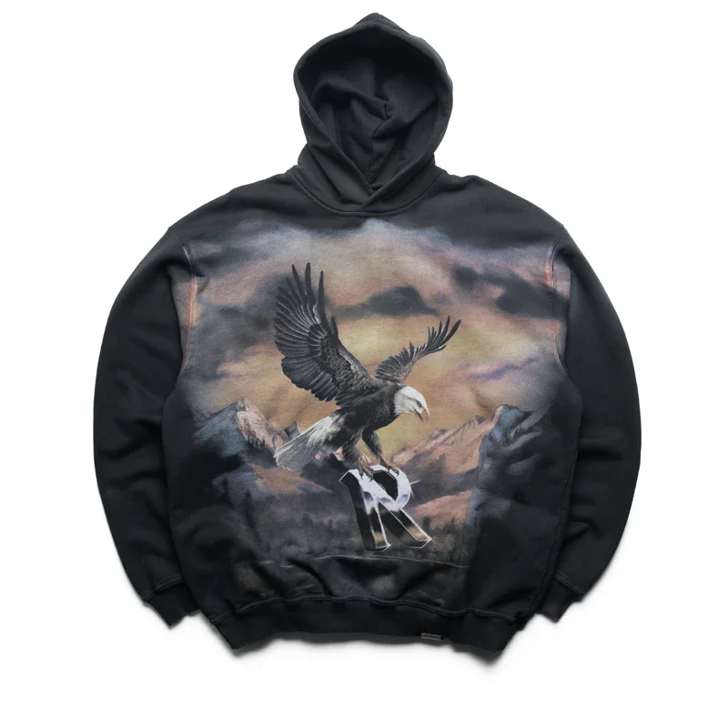 Chrome Flight Hoodie - Washed Black