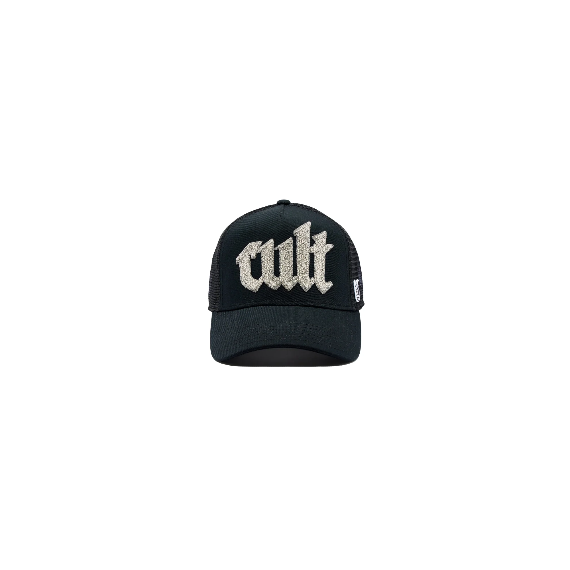 Crystal Cult Script Trucker - Black