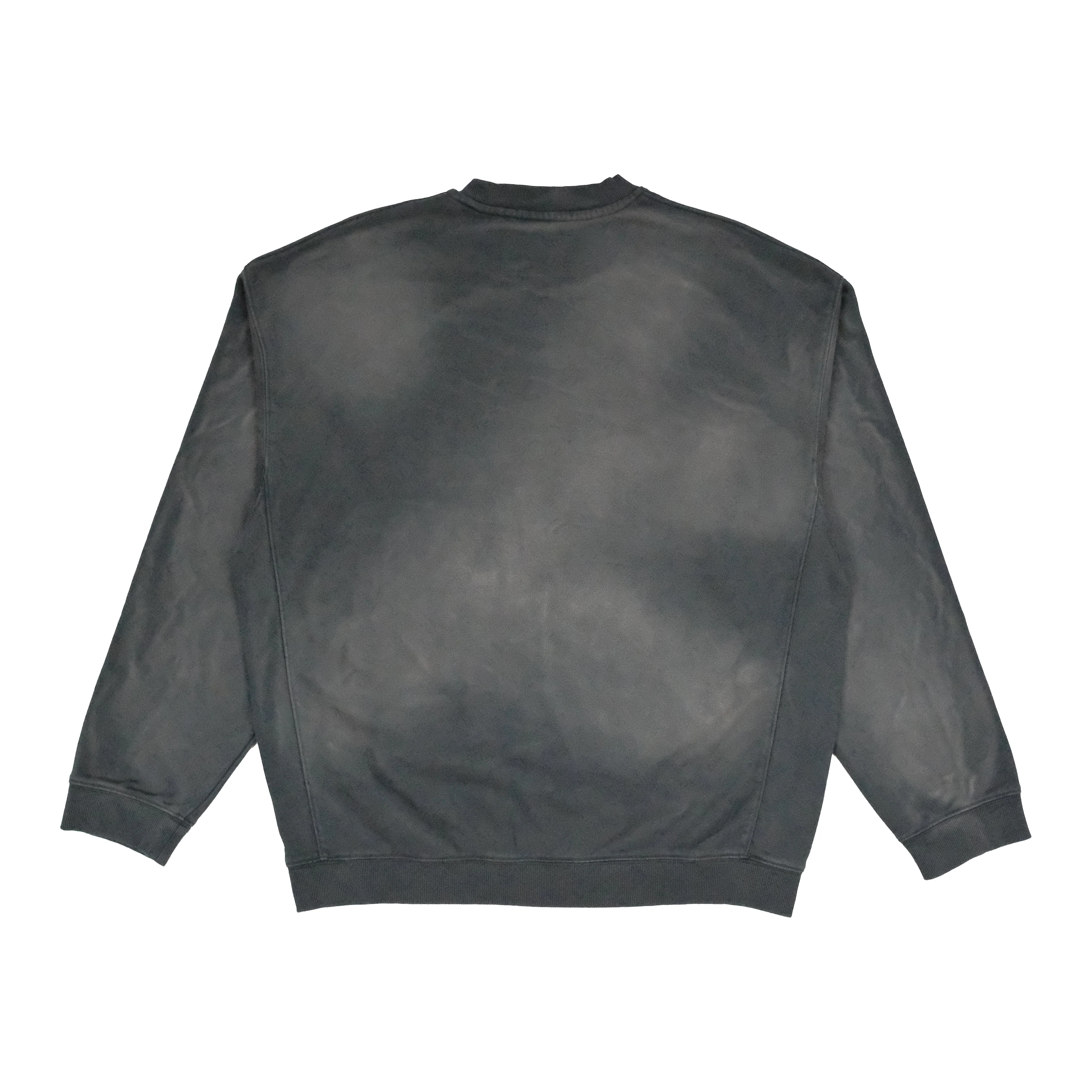 Cult's Crew Novelty Sweatshirt in Vintage Charcoal - Image 2