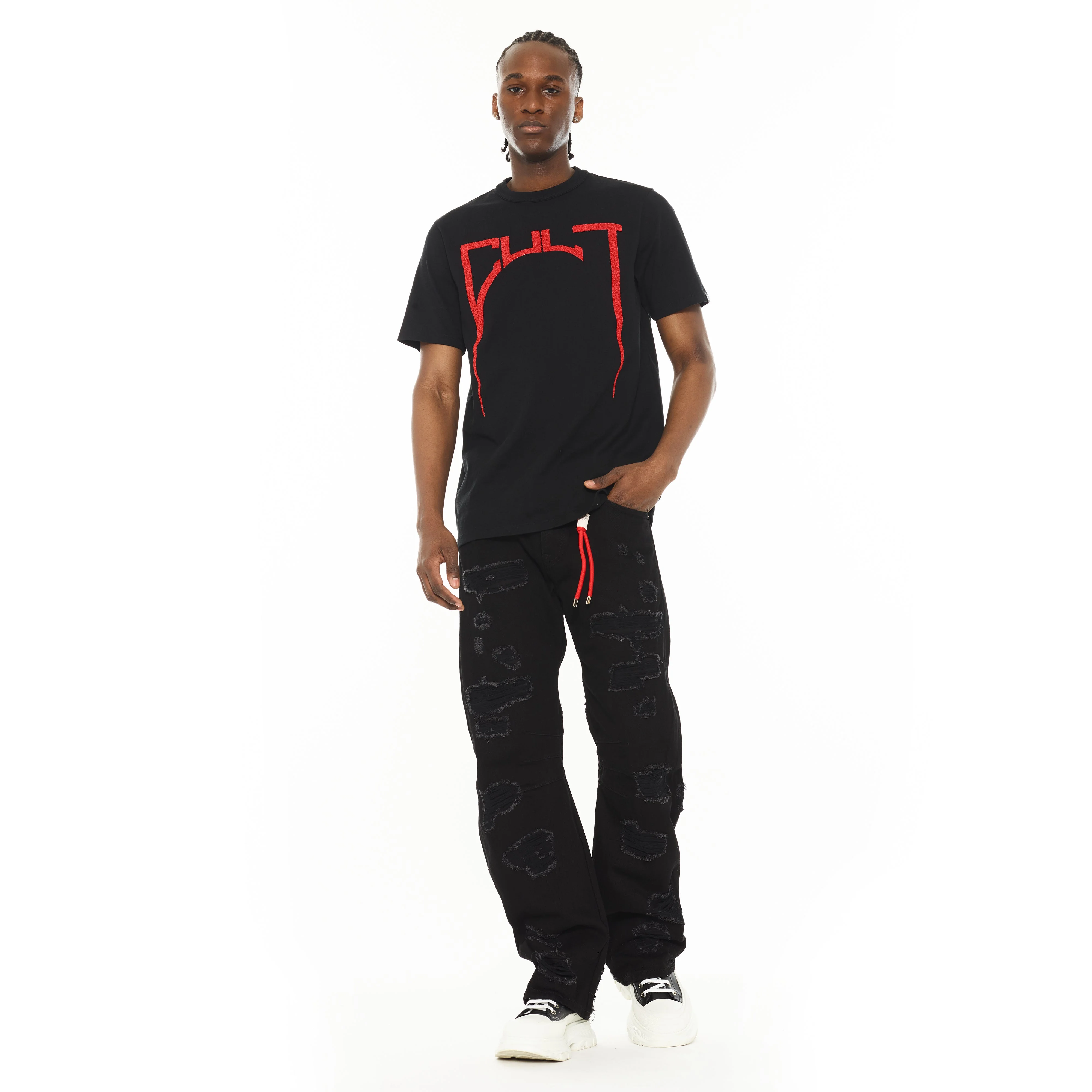 Cult's Grunge Baggy 607 Jeans in Cult - Image 5
