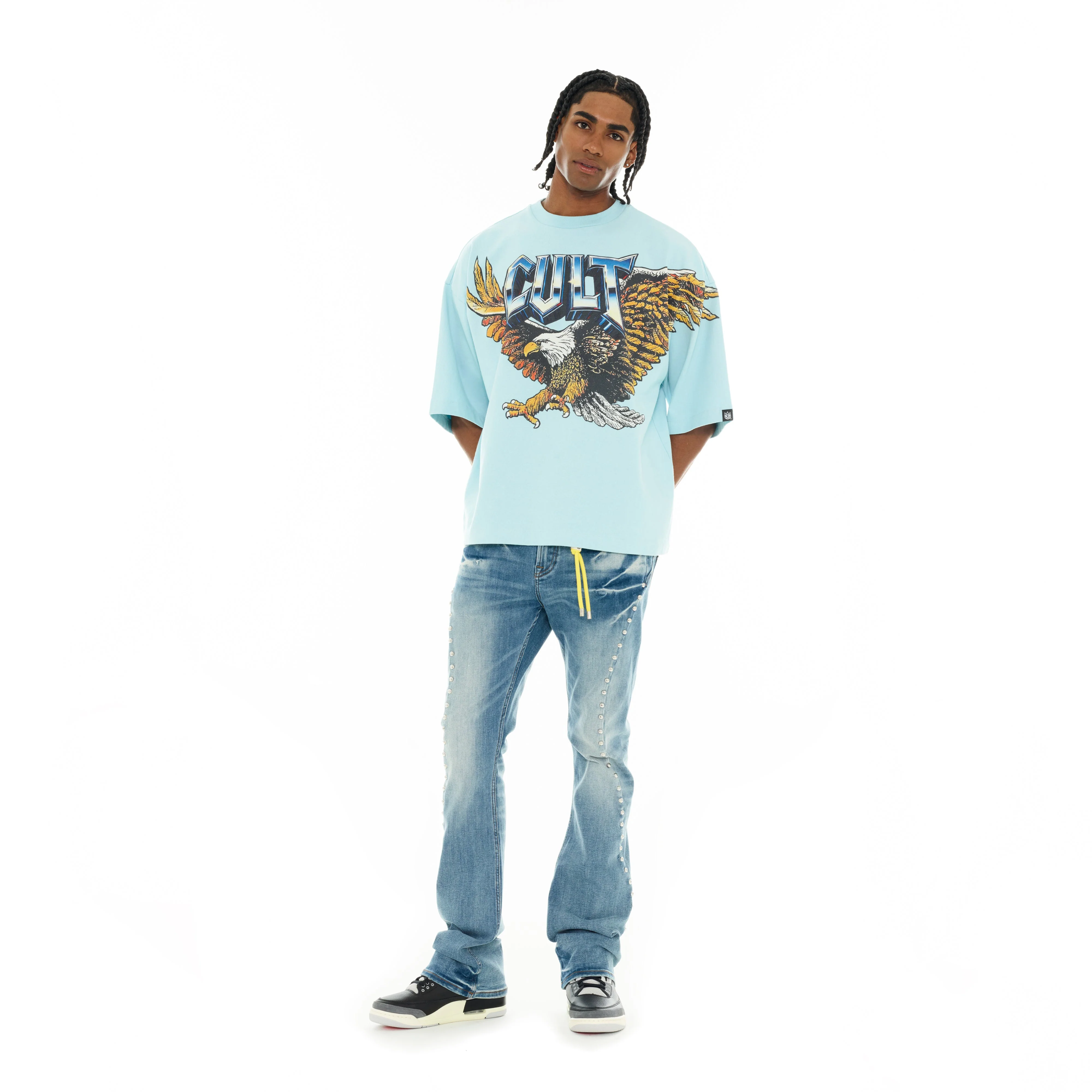 Cult's Lenny Bootcut 603 Jeans in Icy - Image 6