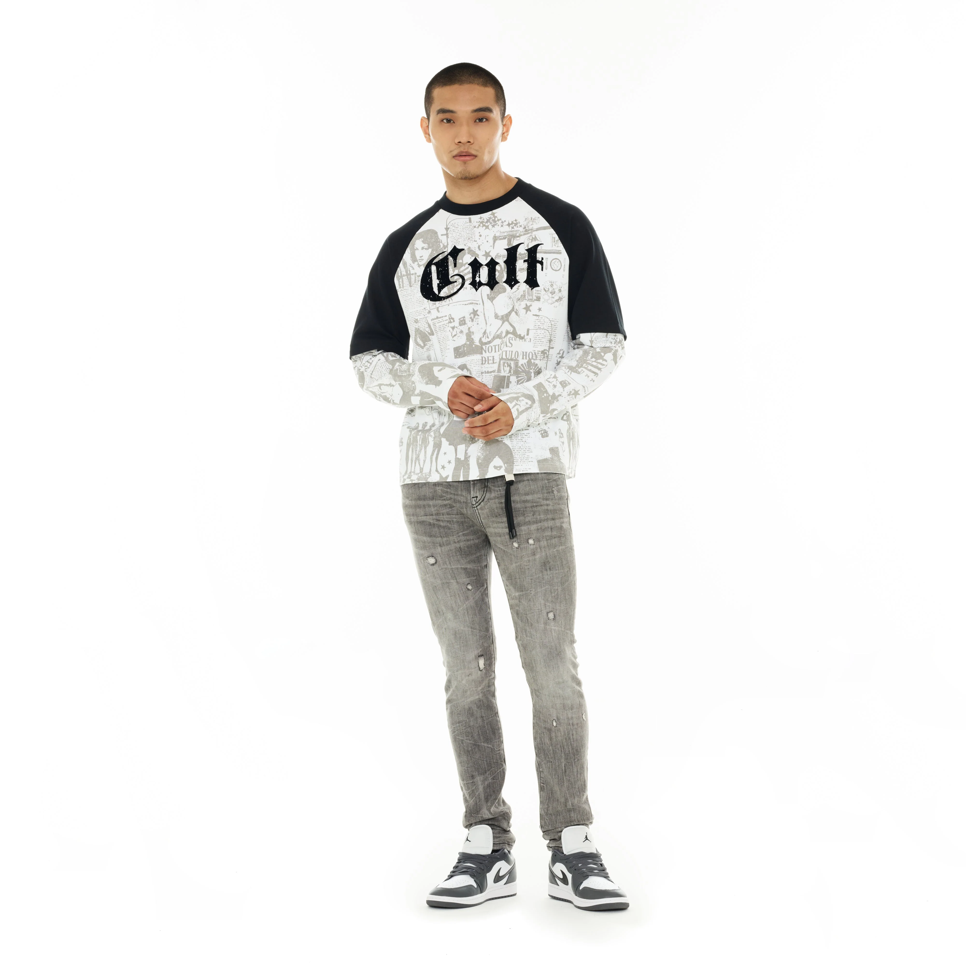 Propaganda Long Sleeve T-Shirt - White - Image 4