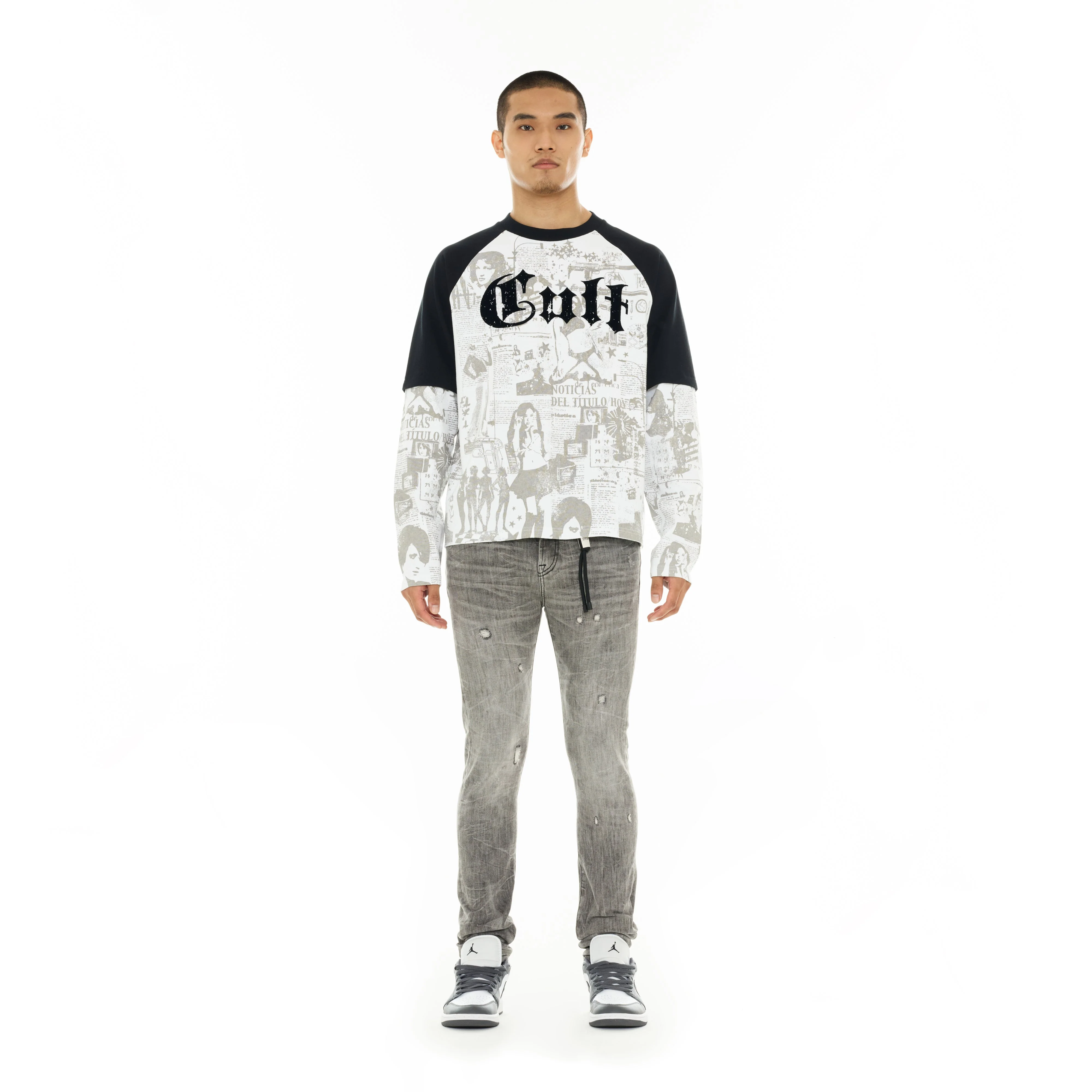 Propaganda Long Sleeve T-Shirt - White - Image 5