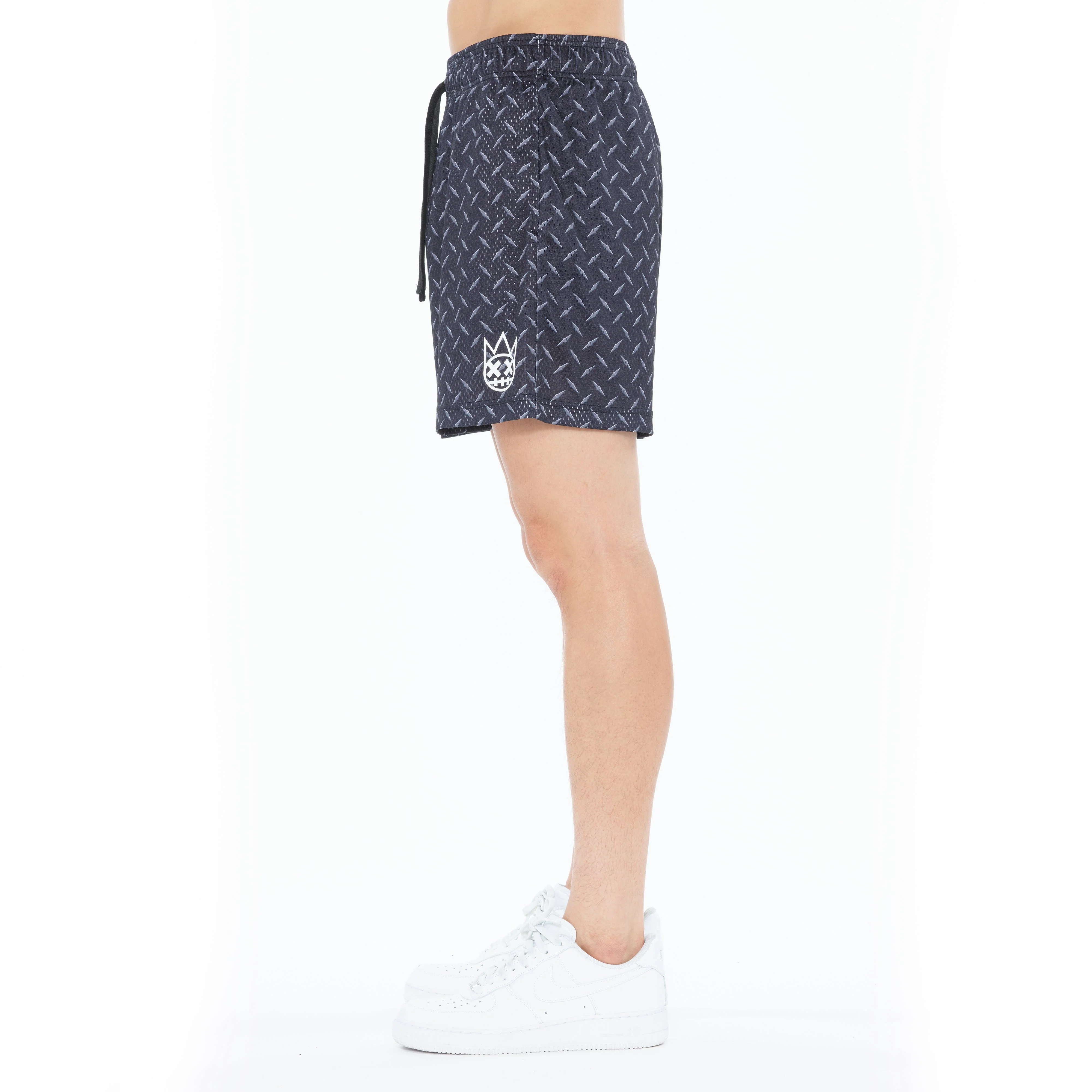 Cult's Mesh Shorts in Diamond Plate - Image 4