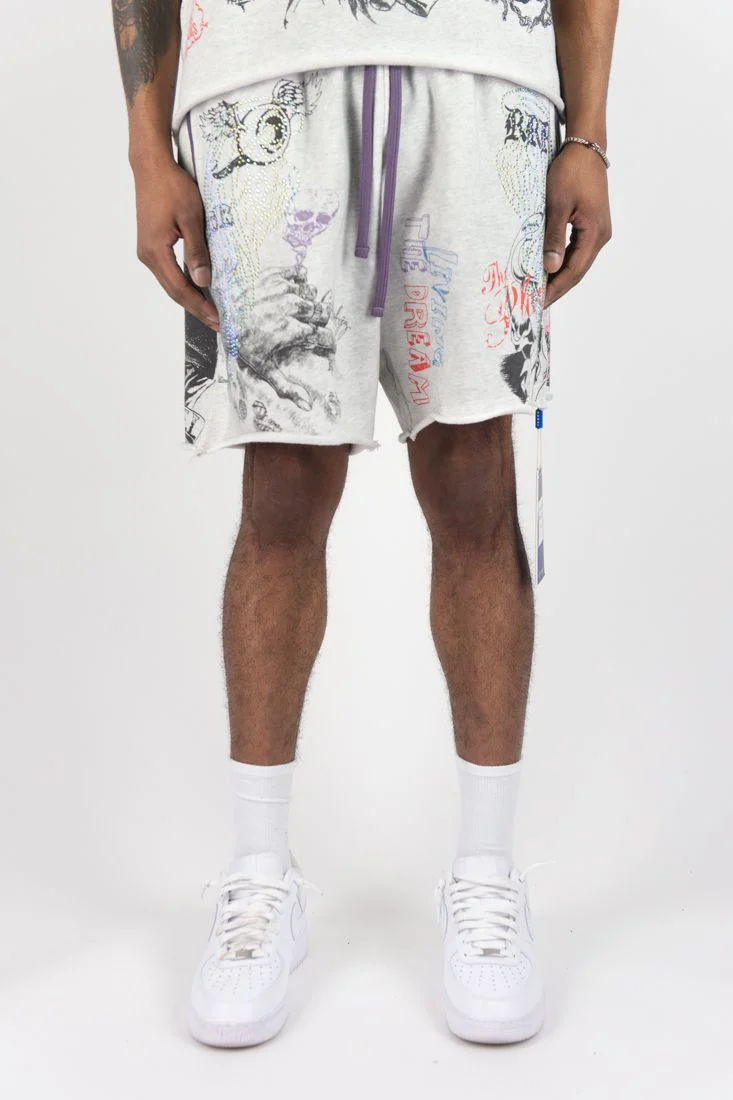 Culture Shorts - Grey - Image 2