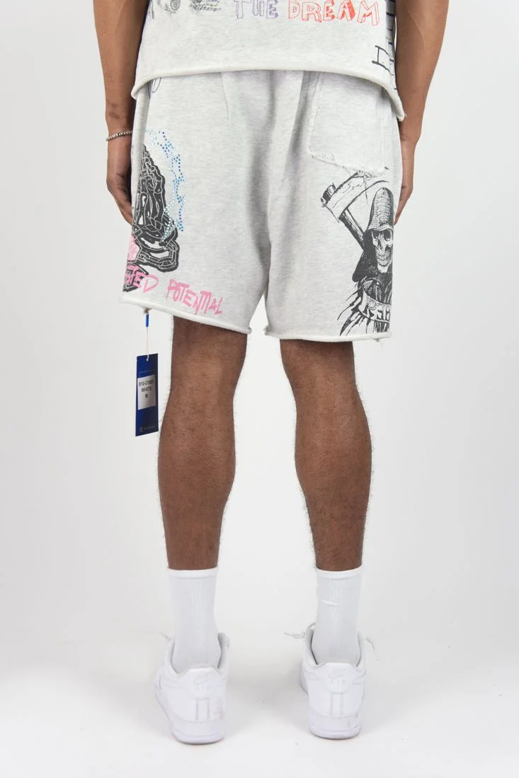 Culture Shorts - Grey - Image 3