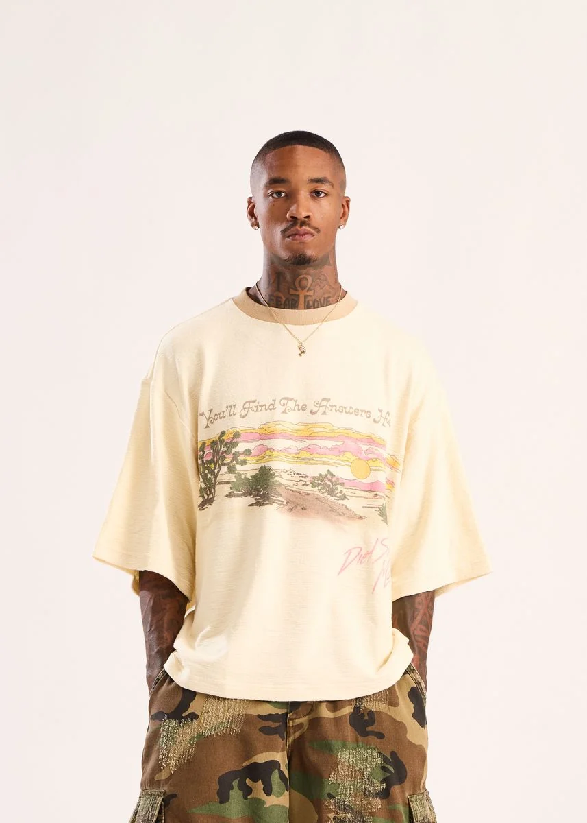 Desertscape T-Shirt - Cream - Image 2