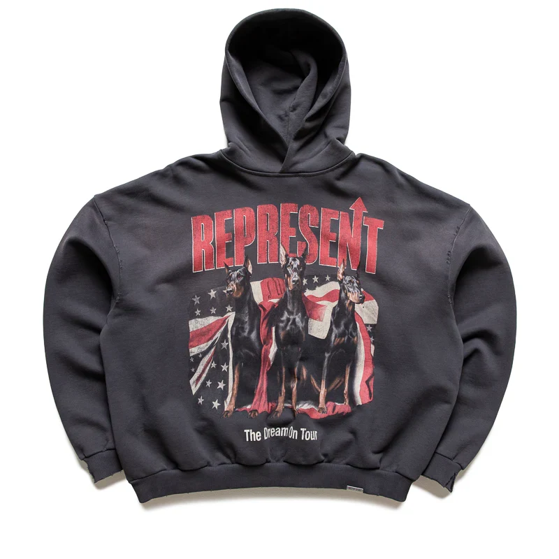 Dream On Tour hoodie - Sun Fade grey