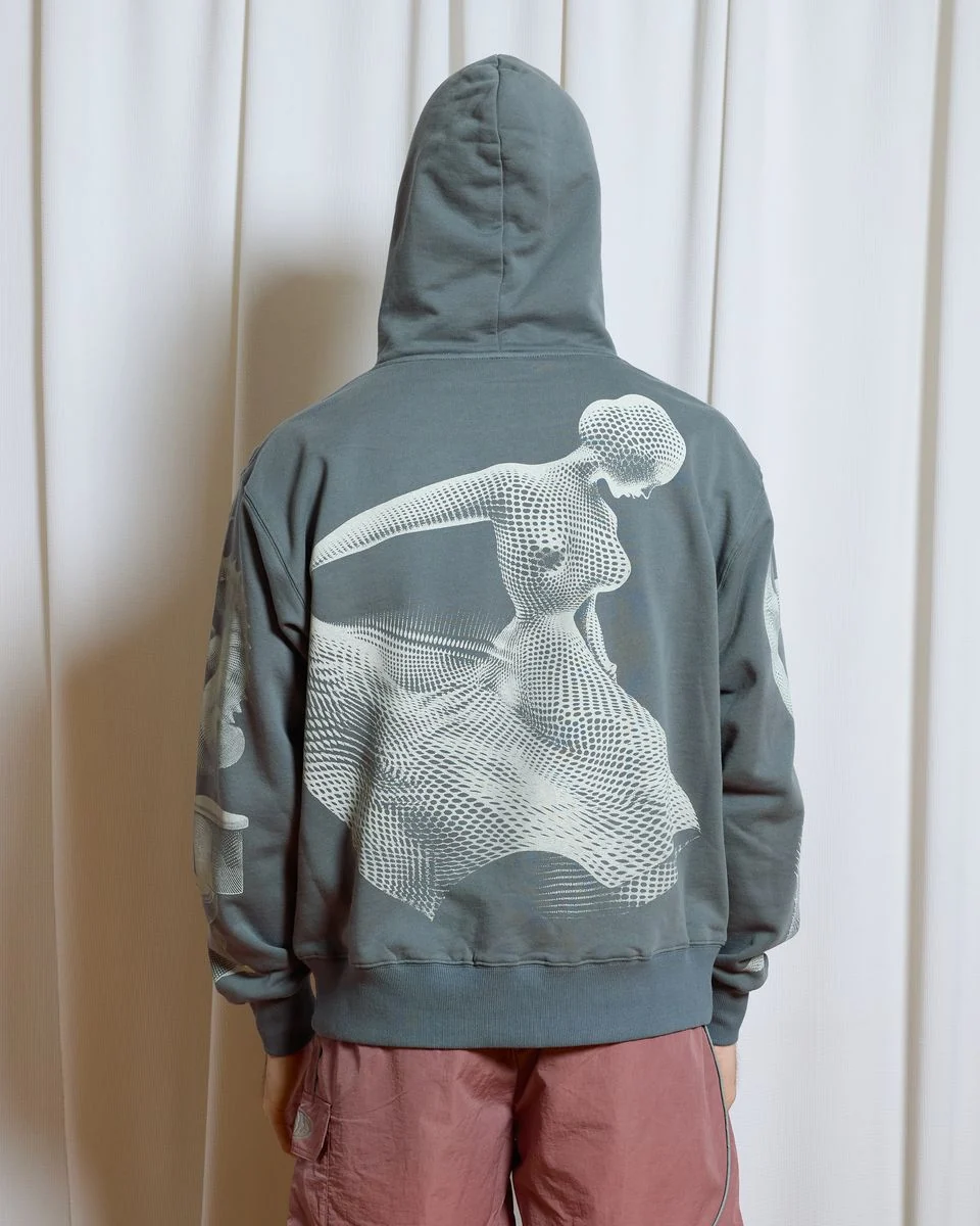 Dysfunction Hoodie - Grey - Image 4