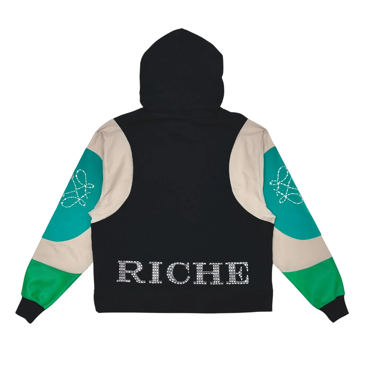 Embossed v hoodie - Image 2