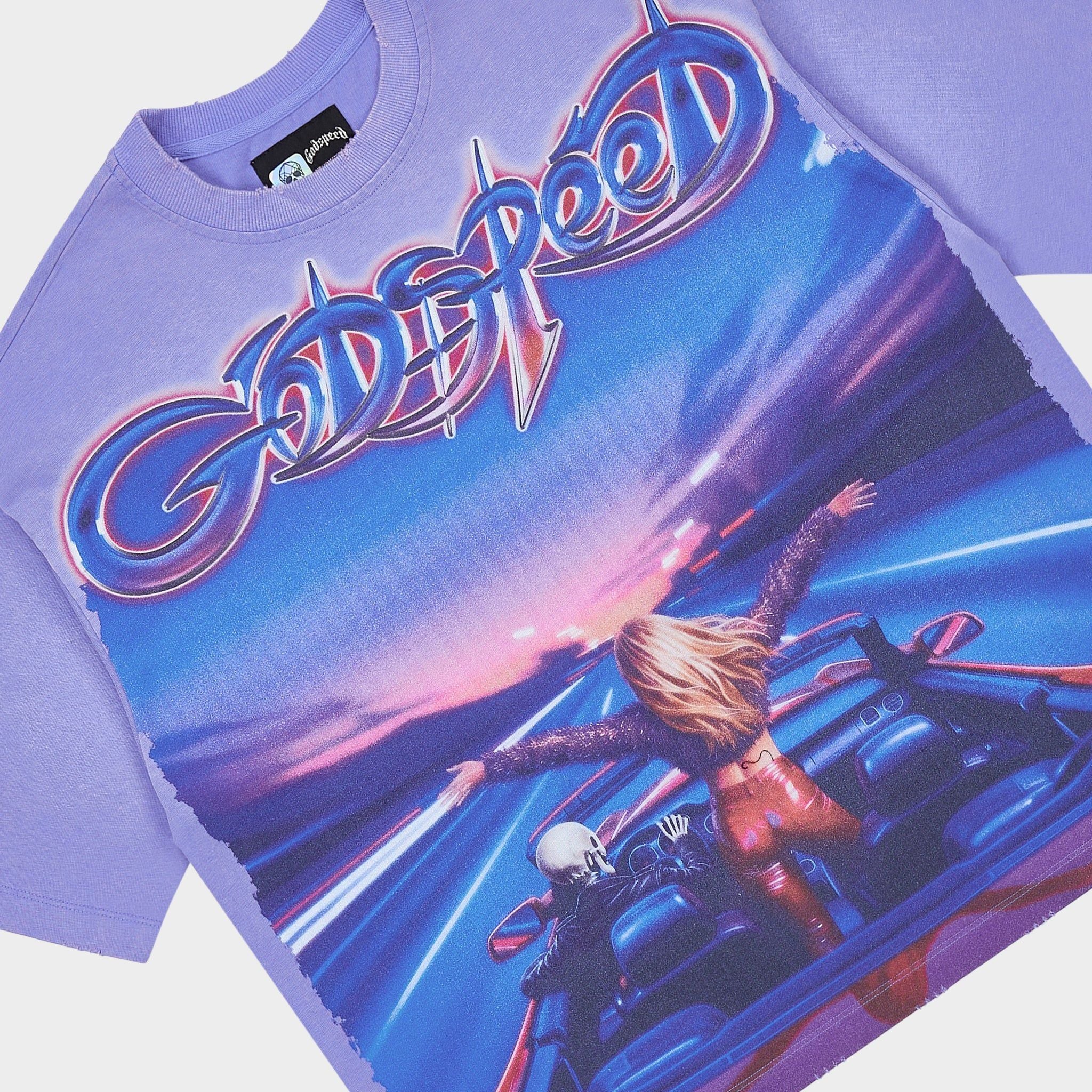 Fun T-Shirt - Purple Wash - Image 3