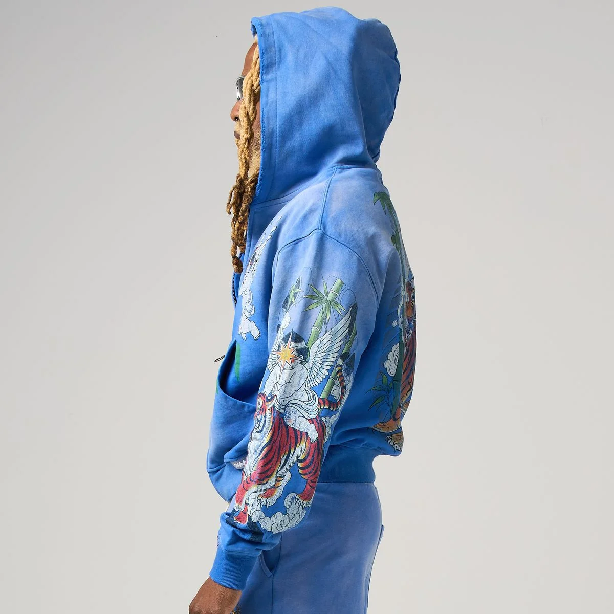 Garden Hoodie - Blue - Image 4