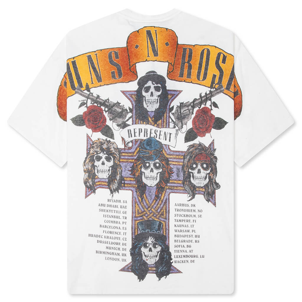 Guns N' Roses Tour T-Shirt - White - Image 2