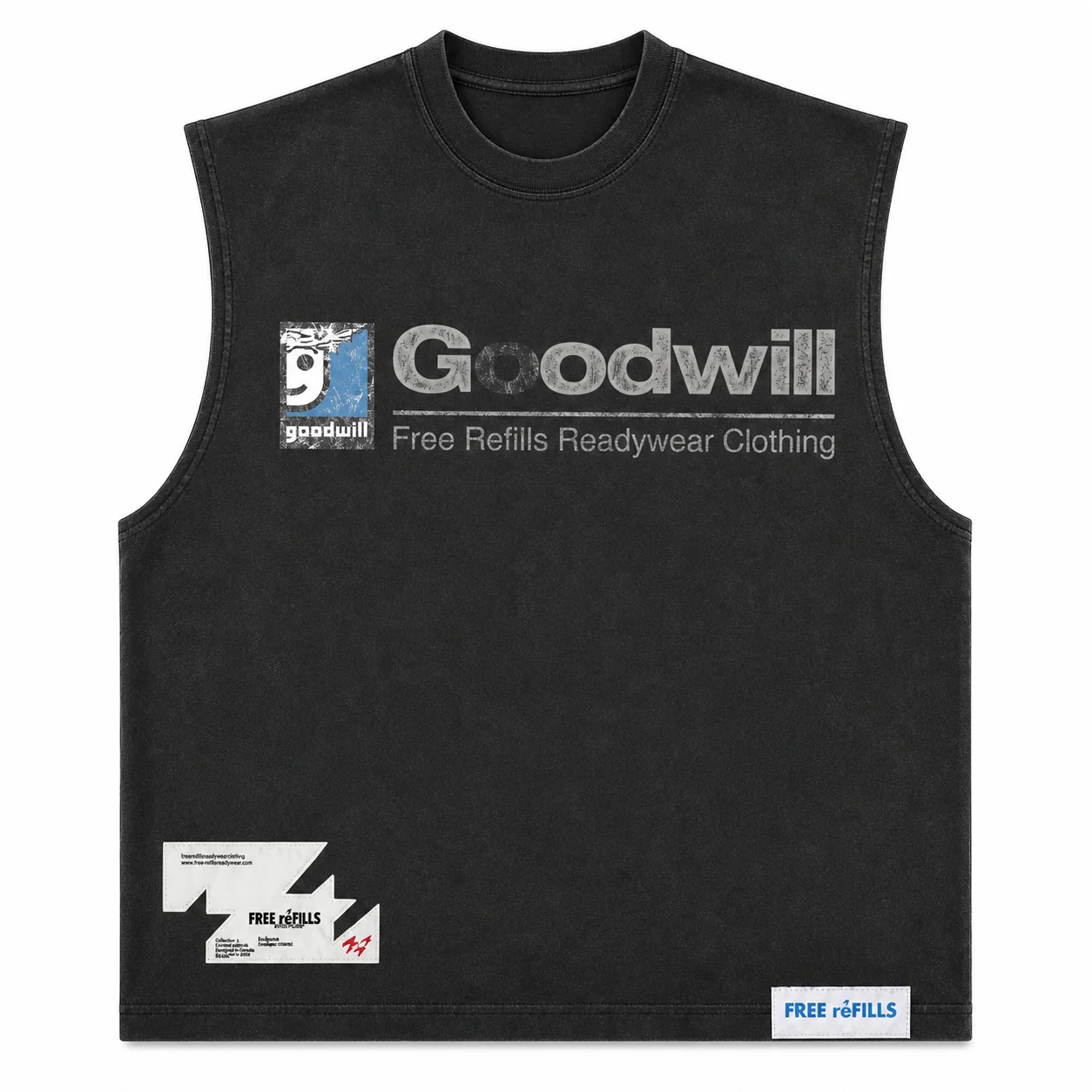 Godwill Cut Off Shirt - Black