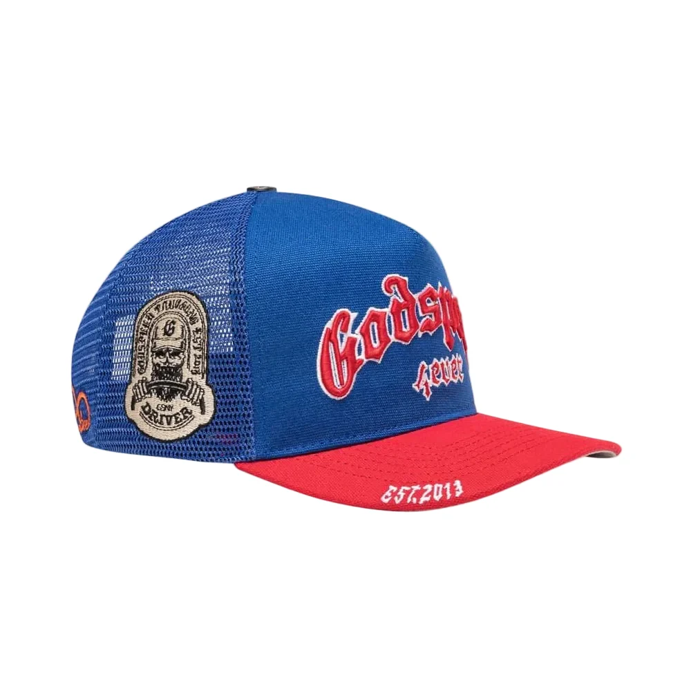 GS Forever Trucker Hat - Blue / Red - Image 2