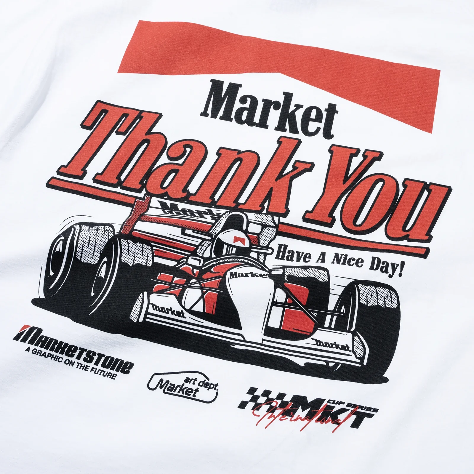 Have a Nice Race T-Shirt - White - Image 3