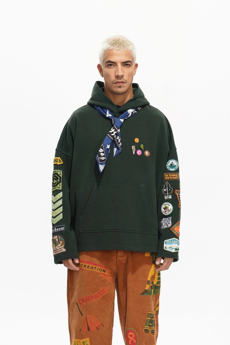 Haven Hoodie - Olive - Image 2