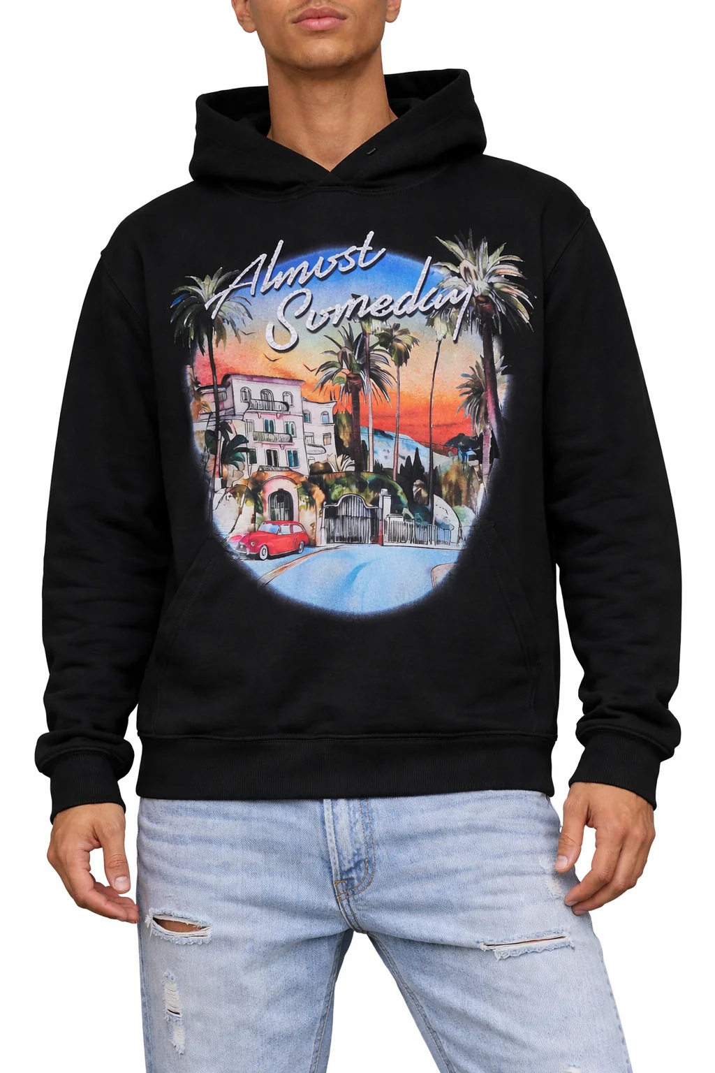 Hollywood Hoodie - Black - Image 3