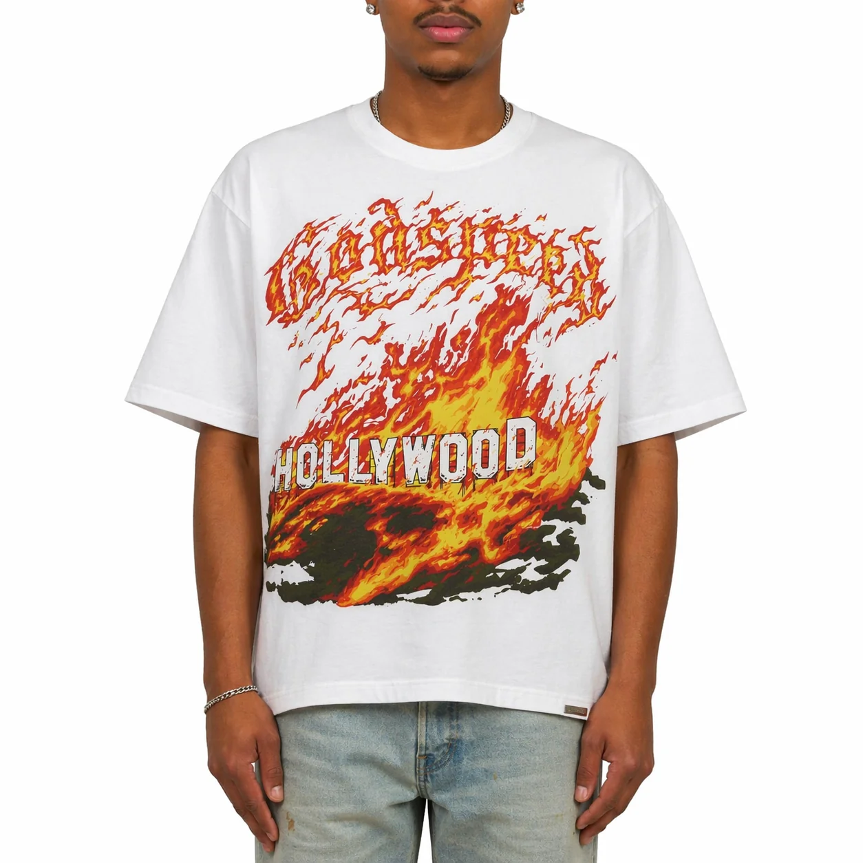 Hollywood Inferno II NG T-shirt - White - Image 4