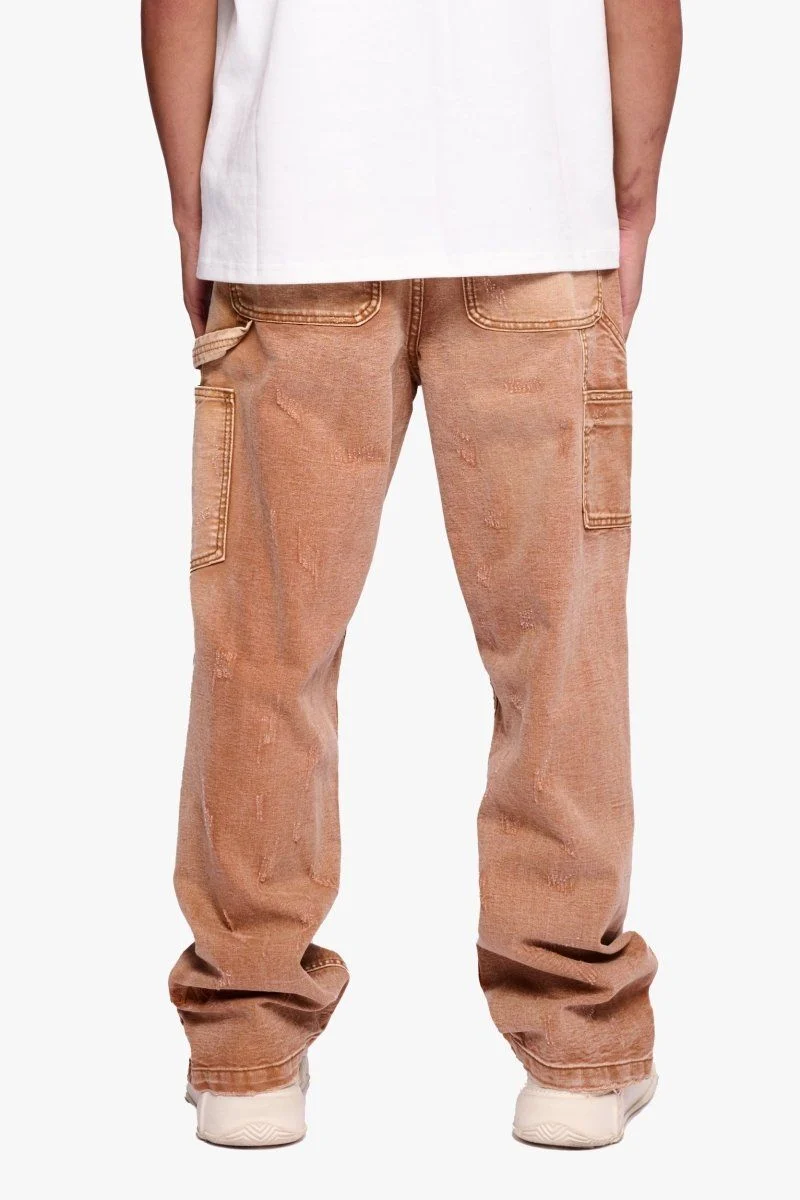 Hound Straight Jeans - Brown Washed - Image 3