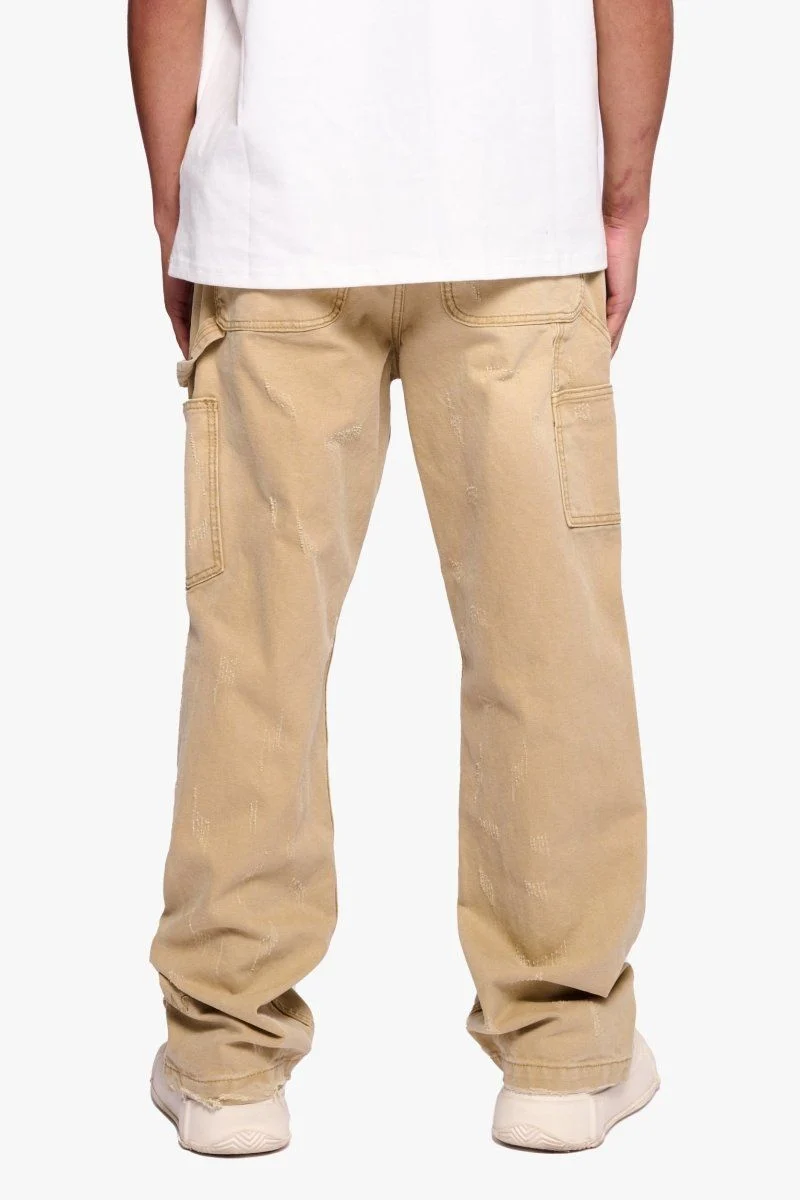 Hound Straight Jeans - Wheat Washed - Image 3