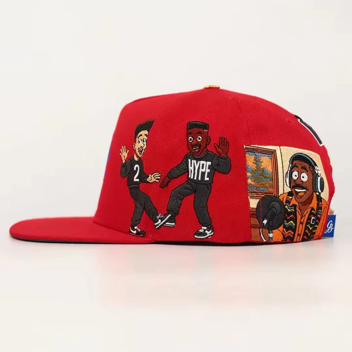 House Party Strap Back - Red - Image 3