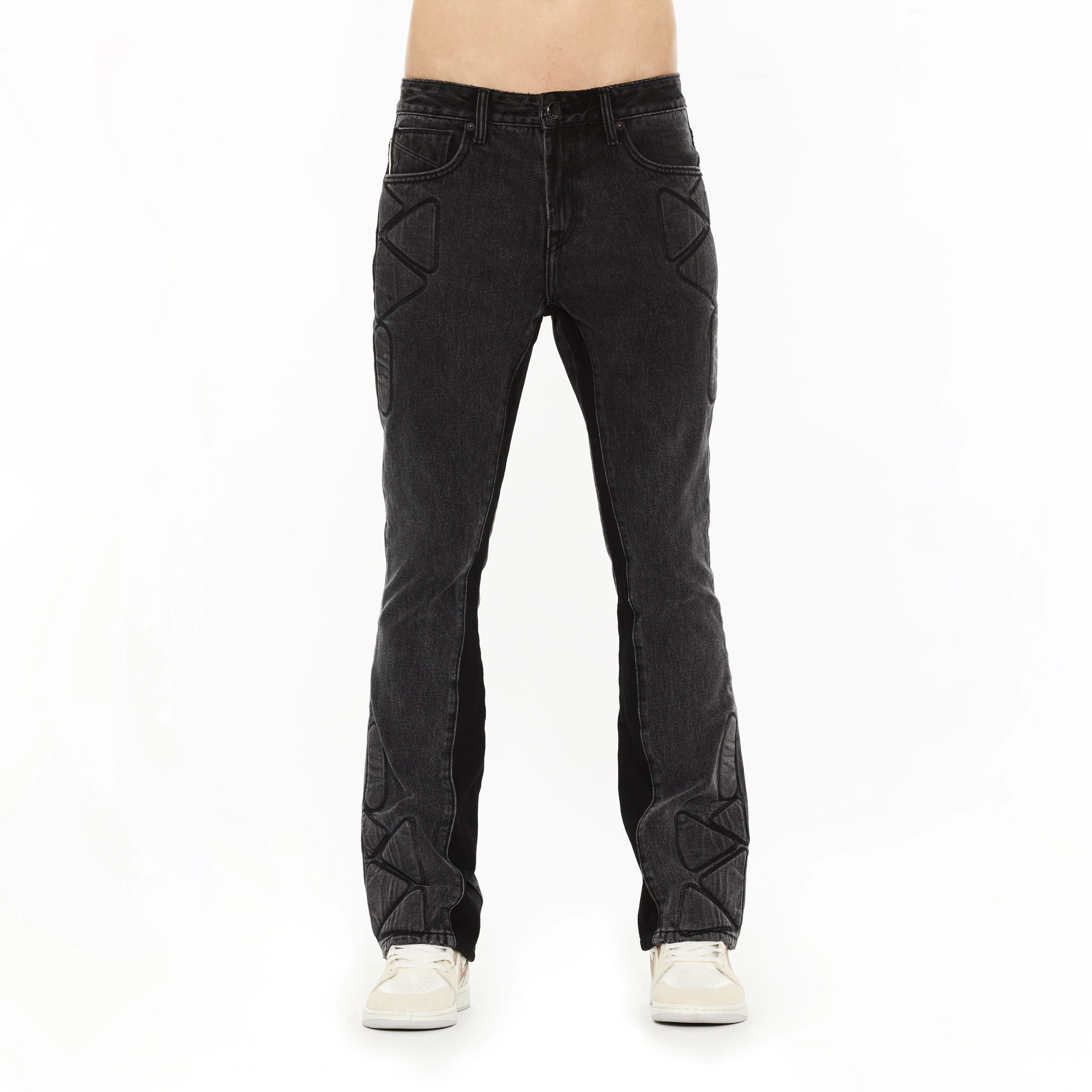 Hvman's Mars Bootcut Jeans in Grey - Image 2