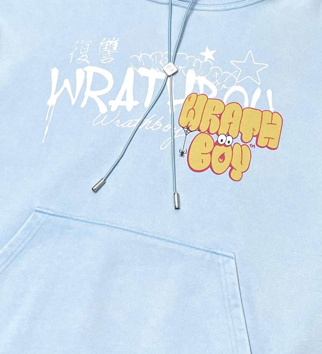 Inked Up Hoodie - Ice Blue - Image 3