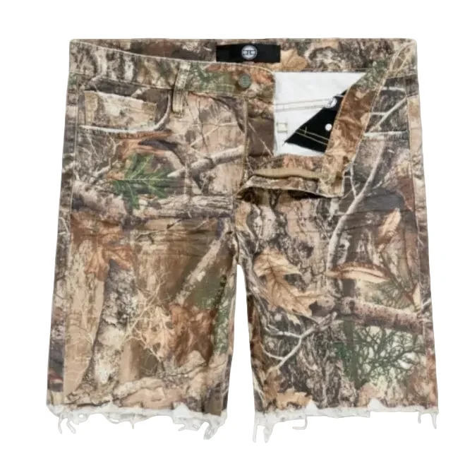 JC Camo Shorts - Heather Camo
