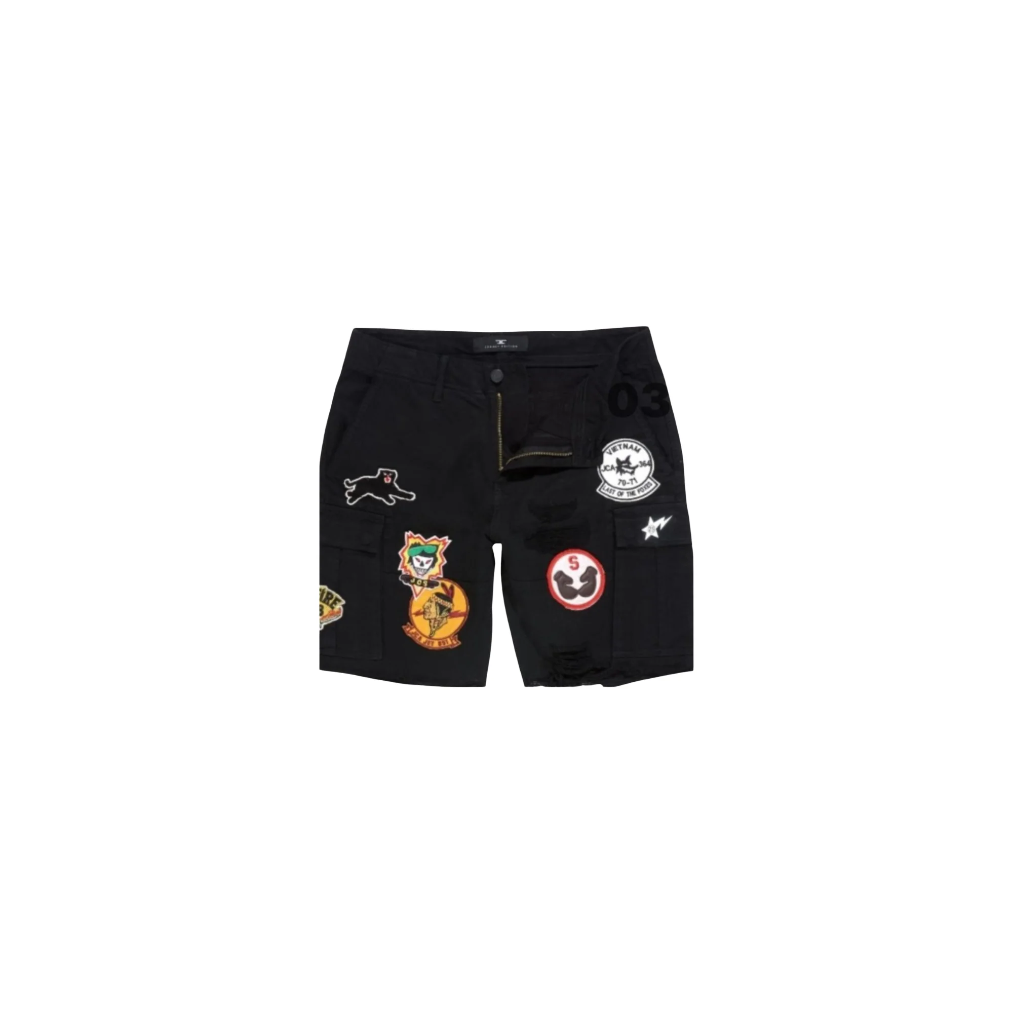 Jc Cotton Twill shorts - Black - Image 2