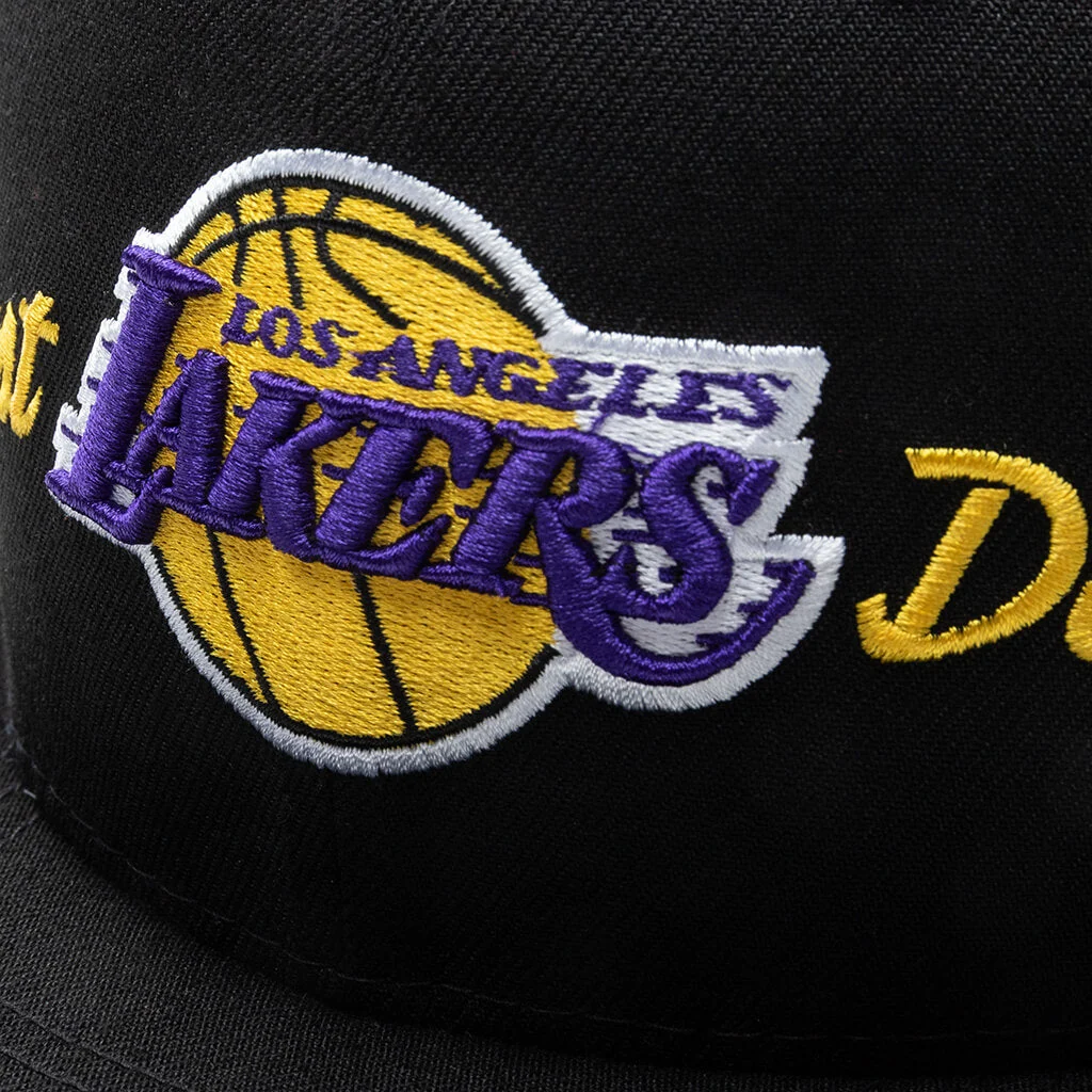 Just Don X NBA Los Angeles Lakers Fitted - Image 4