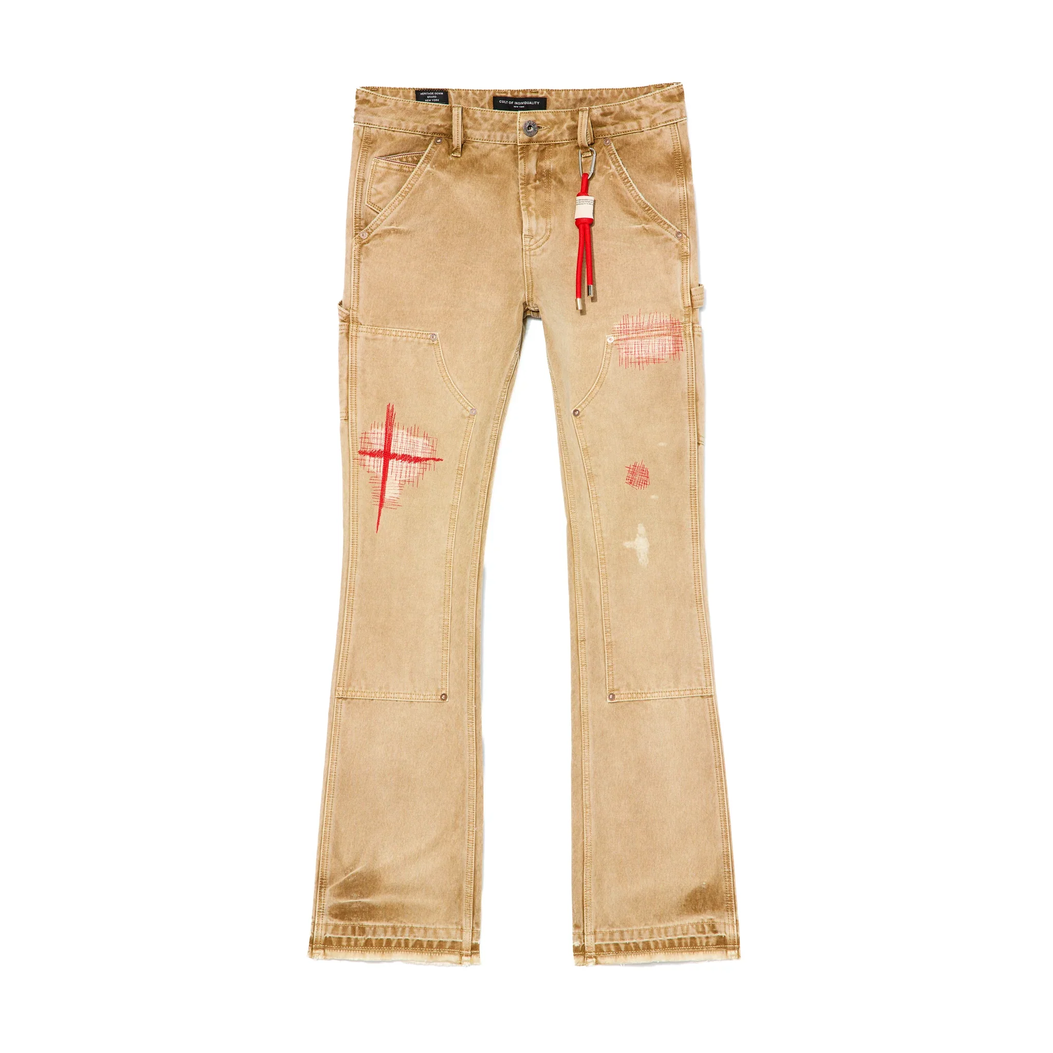 LENNY BOOTCUT 603 JEANS - KHAKI CANVAS