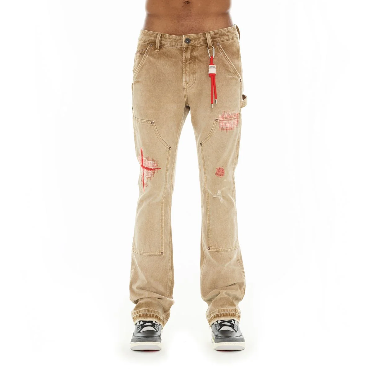 LENNY BOOTCUT 603 JEANS - KHAKI CANVAS - Image 2