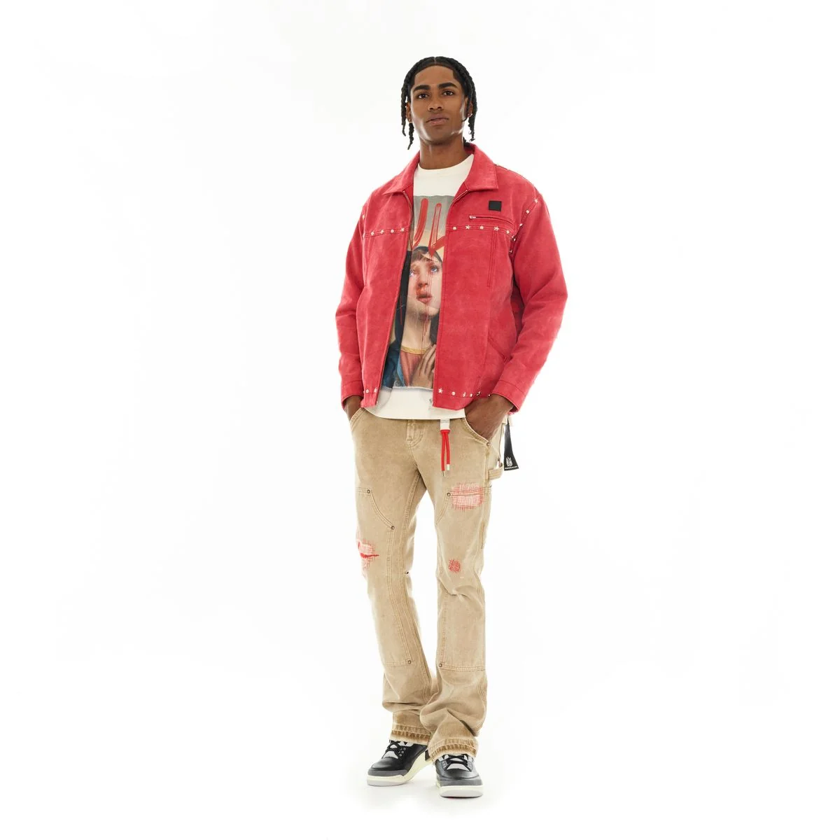LENNY BOOTCUT 603 JEANS - KHAKI CANVAS - Image 5