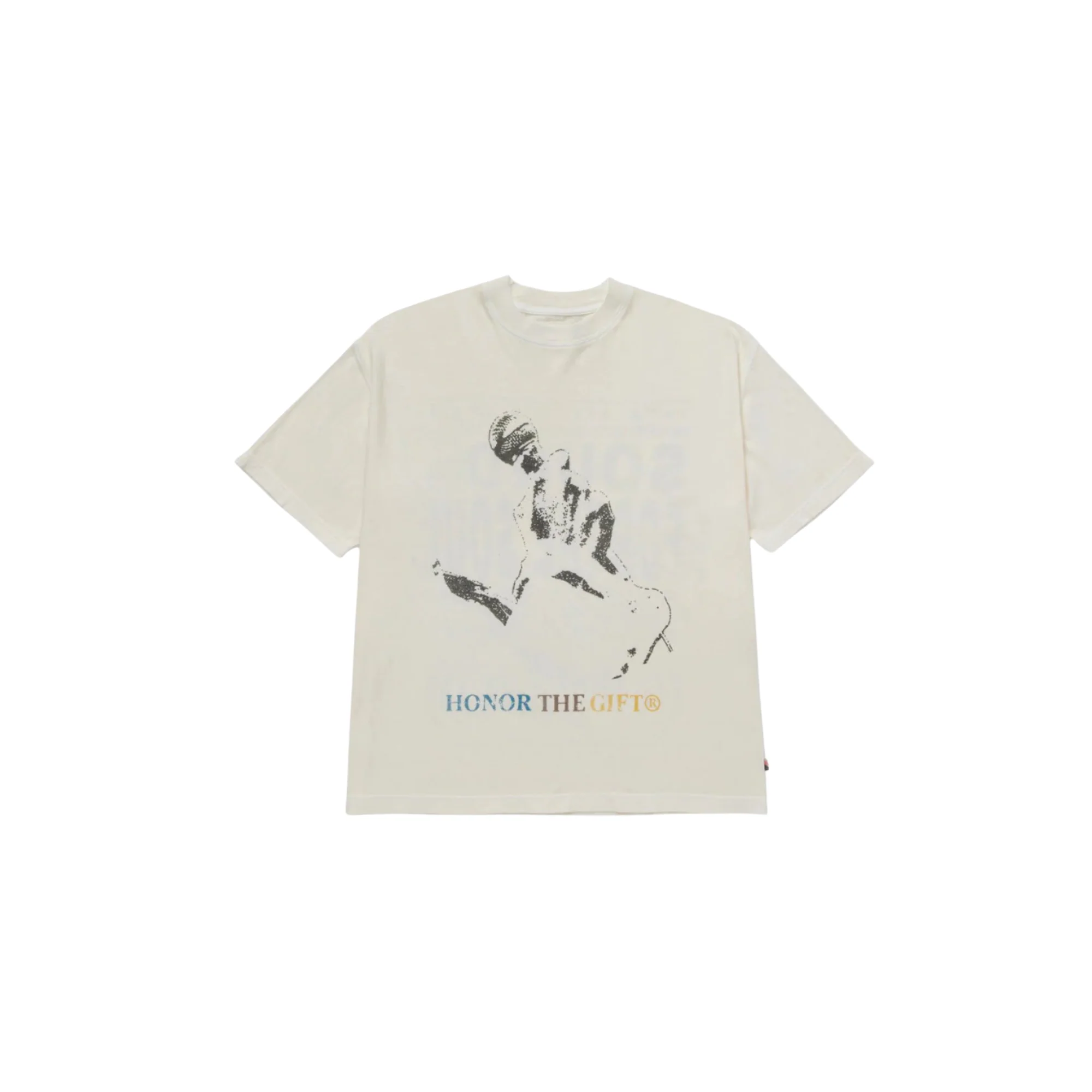 Live and Direct T-Shirt - Cream