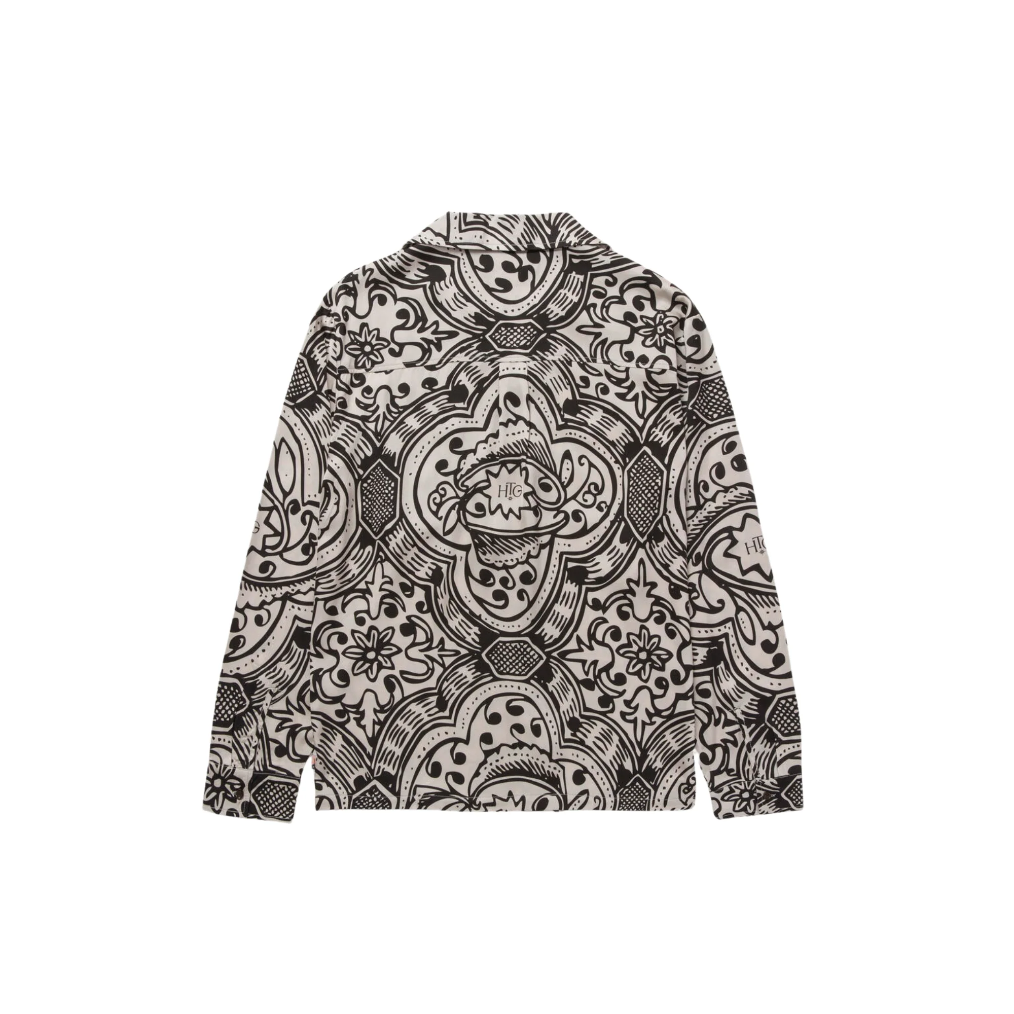 LS Printed Woven - Black - Image 2
