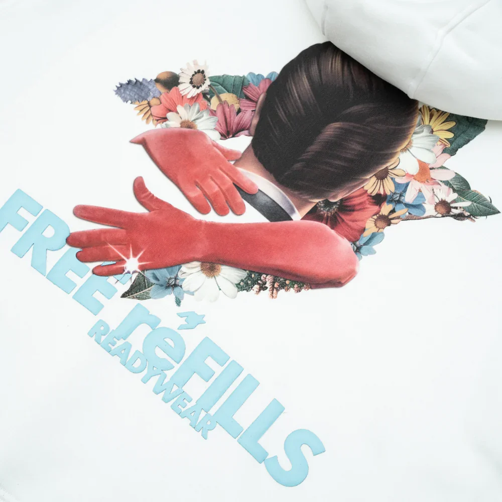 Monsieur Hoodie - Cream - Image 3