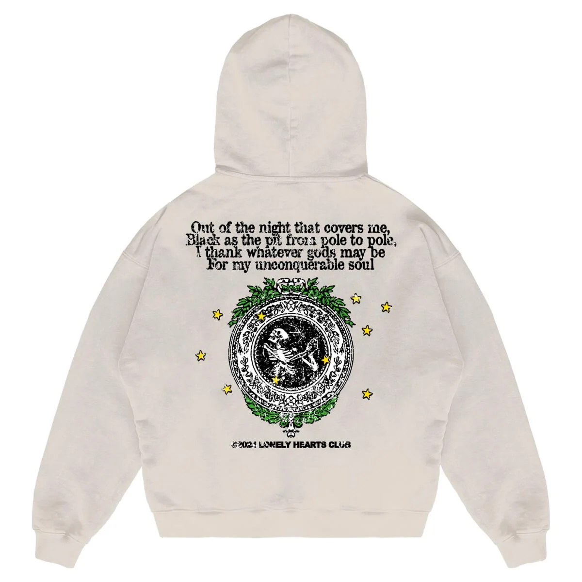 Only Death is Real Premium Hoodie - Ivory - Image 2