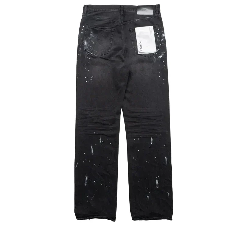 P011 - Knee Slit Paint Splatters - Image 2