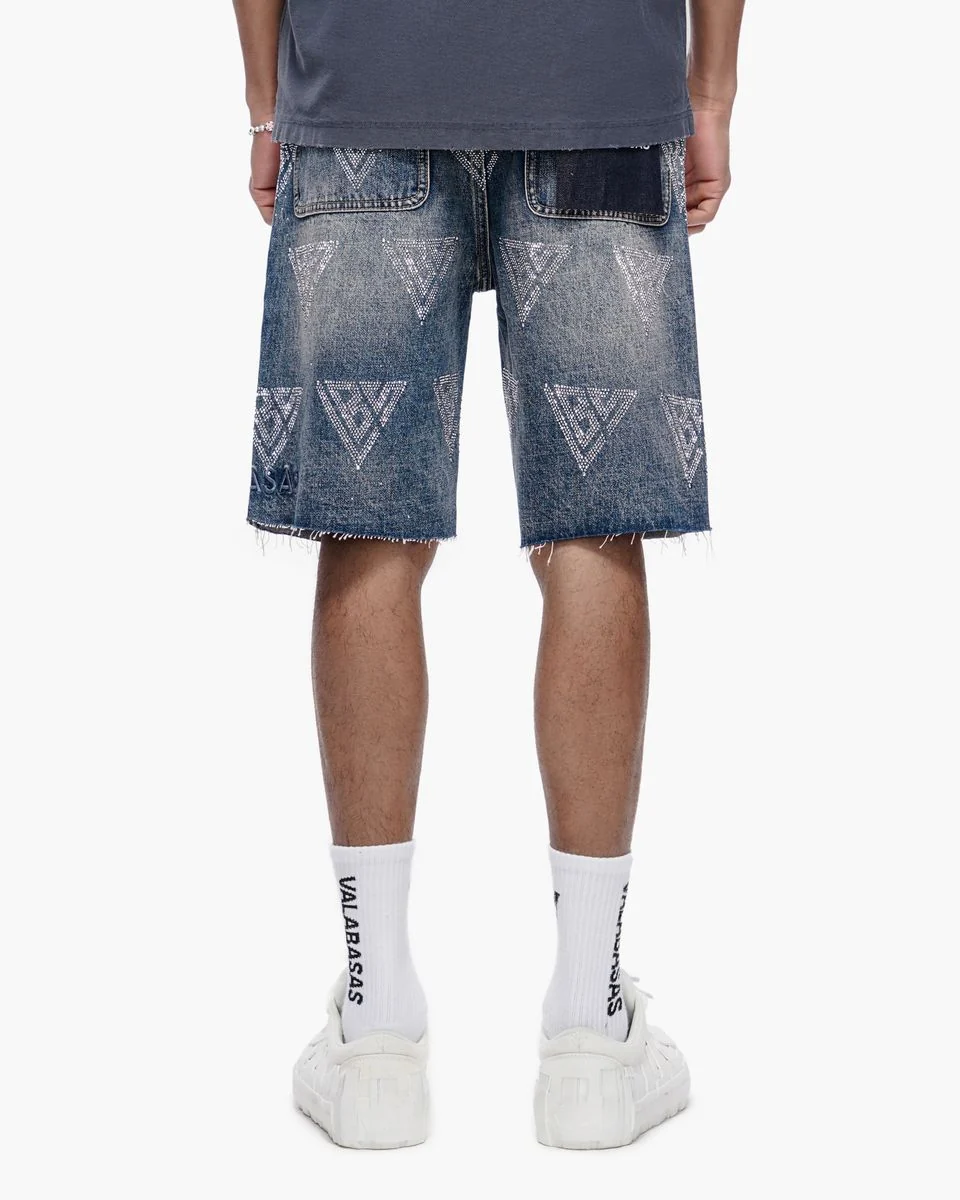 Palace Shorts - Dark Blue - Image 3