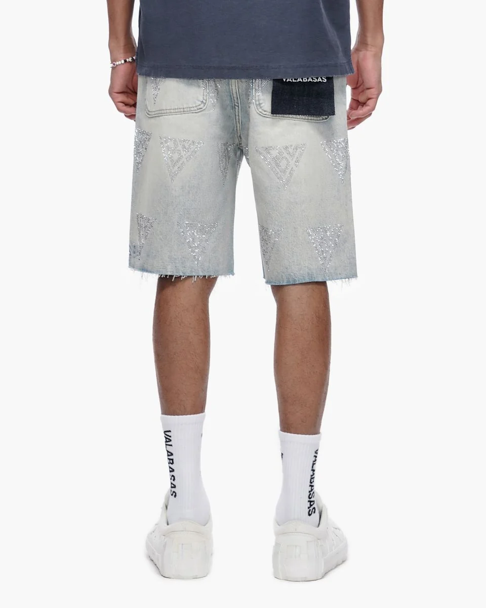 Palace Shorts - Light Blue - Image 3