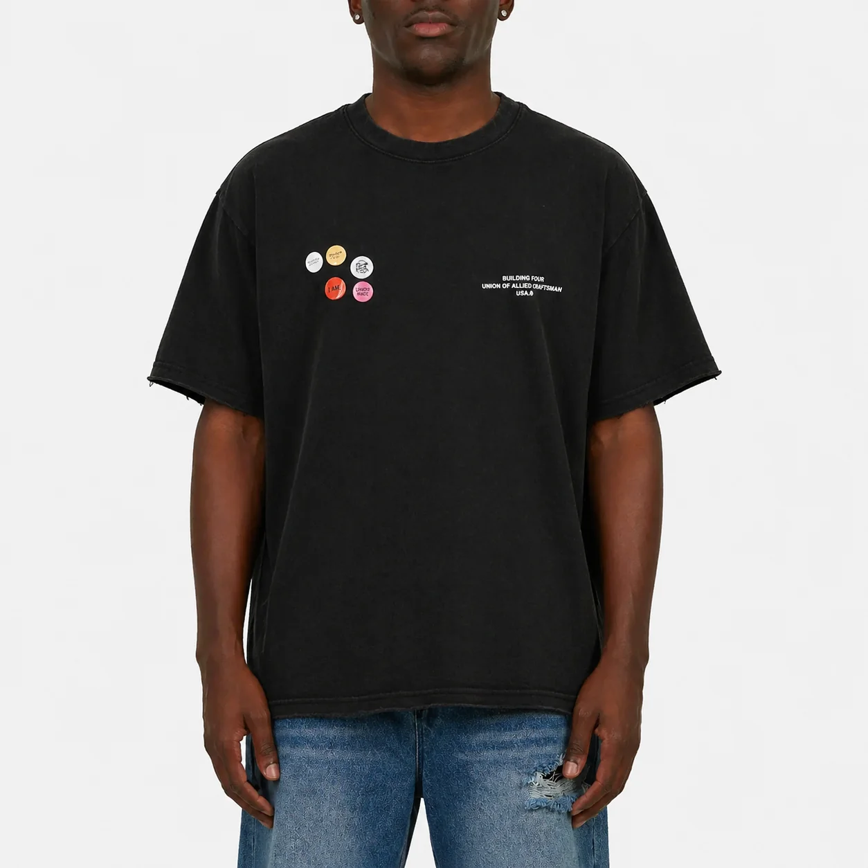Piza T-Shirt - Black - Image 3
