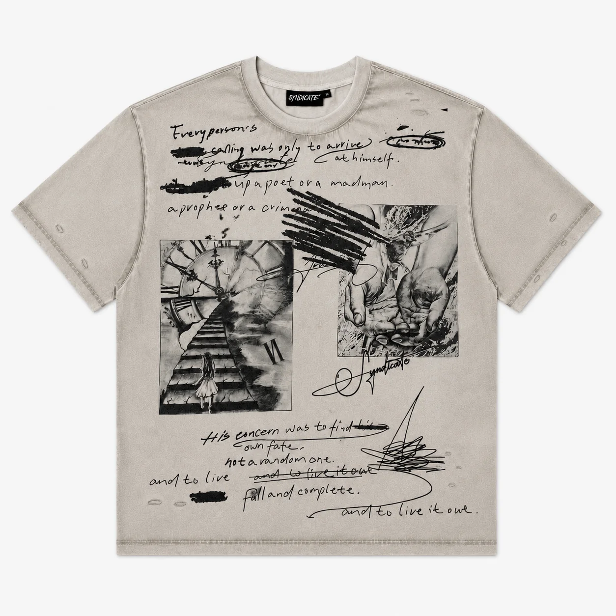 Poet - T-Shirt - White