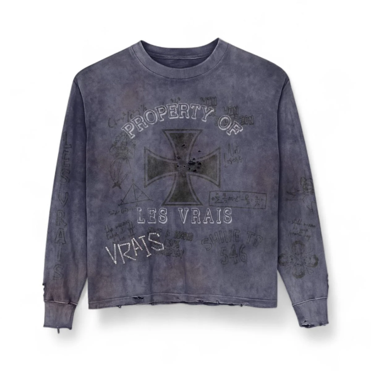 Property Of LV Long Sleeve - Navy